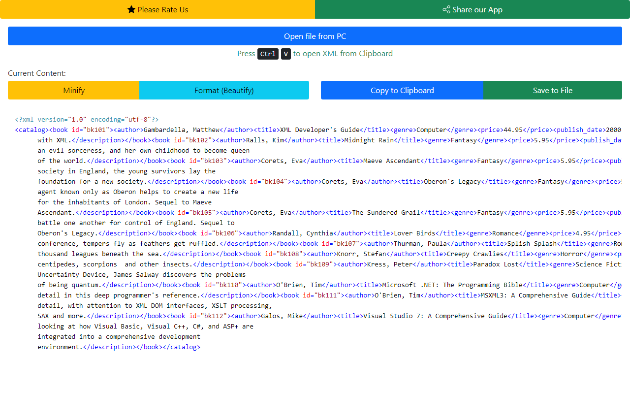 Xml Viewer Xml Viewer